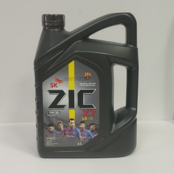 Масло моторное ZIC X7 LS 5W30 6л. №172619